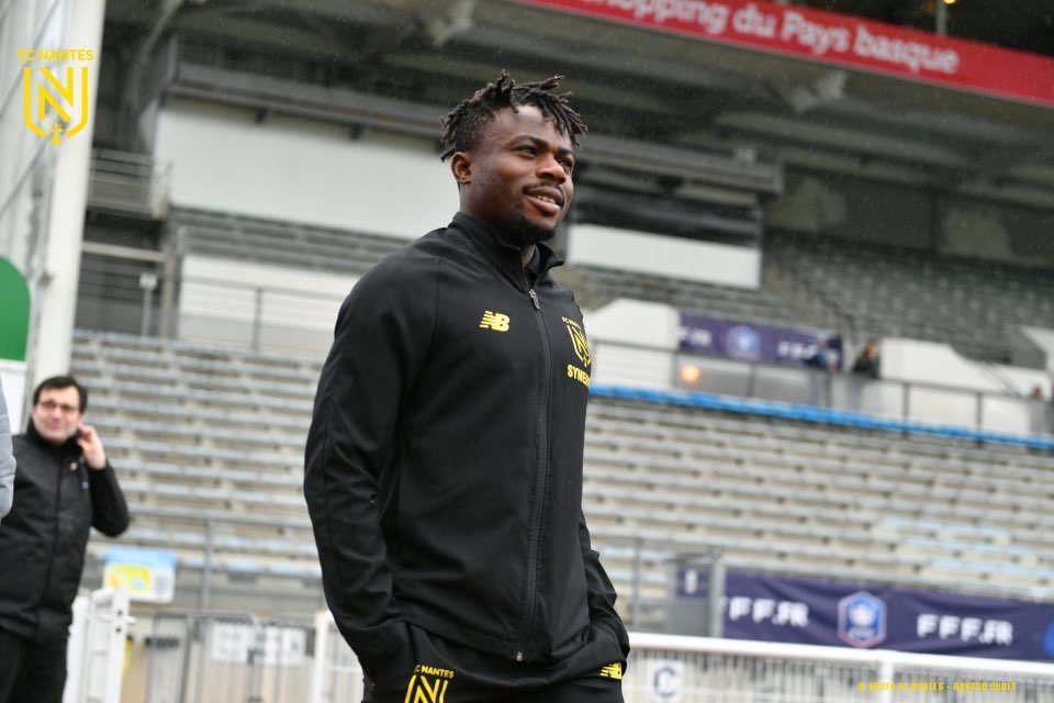 Please Don’t Go – Nantes Fans Beg Moses Simon After Assisting Twice And Scoring Against Lyon