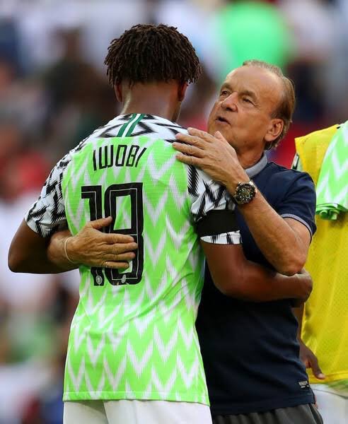 Alex Iwobi Explains Why He Rates Gernot Rohr Better Than Wenger, Ancelotti And Emery