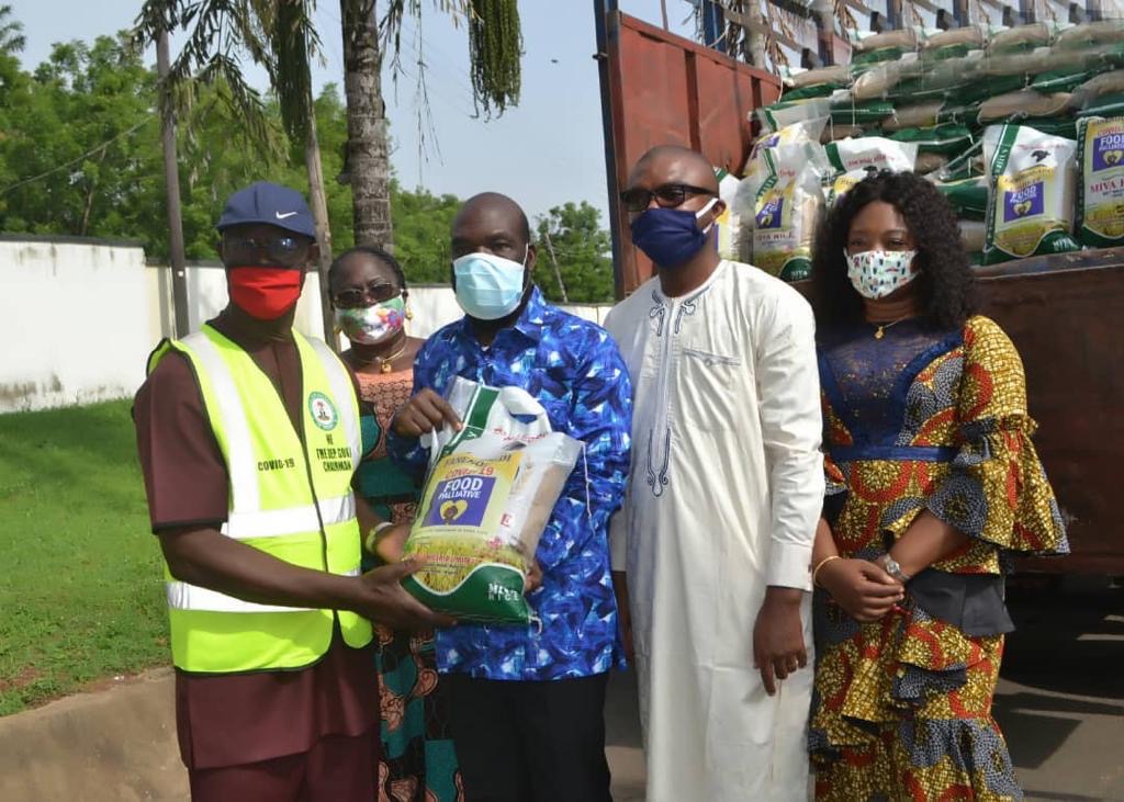 Fanendo Adi Donates 10 Million Naira Covid-19 Food Palliatives To Benue State People
