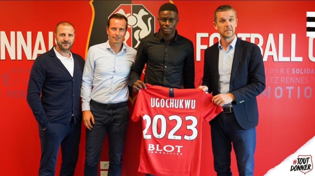 Rohr Aims To Beat France In Race For The International Future Of Rennes 16 Year Old Boy Wonder Ugochukwu