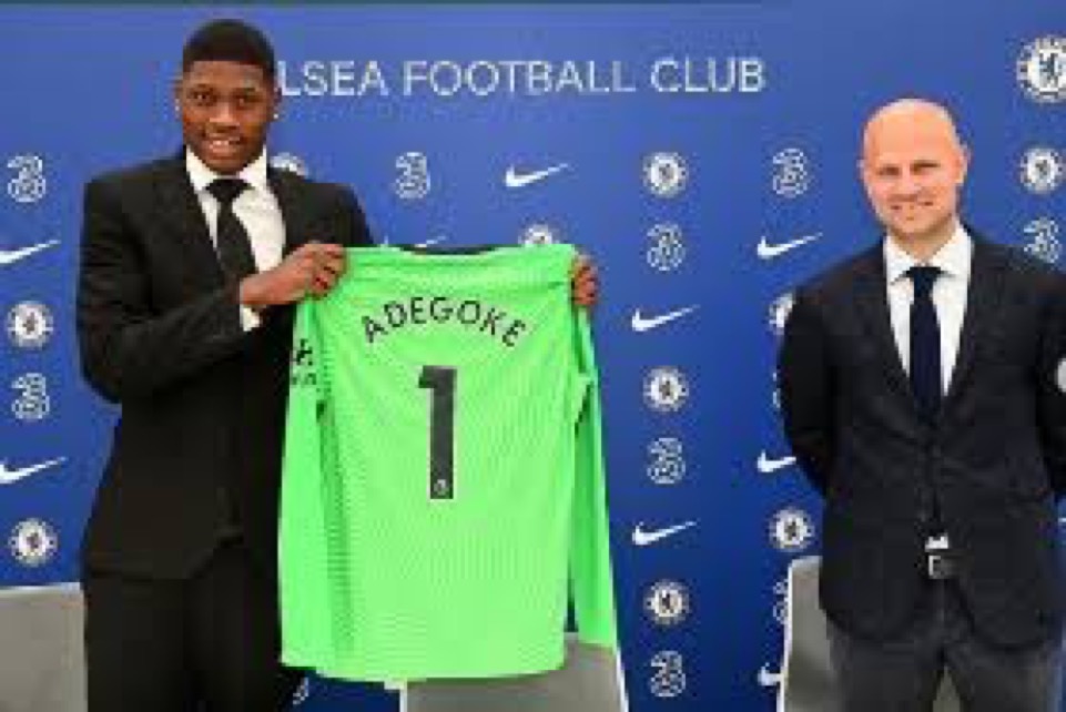 Newly Signed Chelsea Goalkepper Adegoke Interested In Super Eagles Number One Spot