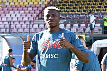 Napoli Fans Go Wild As Victor Osimhen Scores In First Training Session