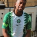 See Picture: Samuel Chukwueze Slays In Agbada Version Of Latest Super Eagles Kit