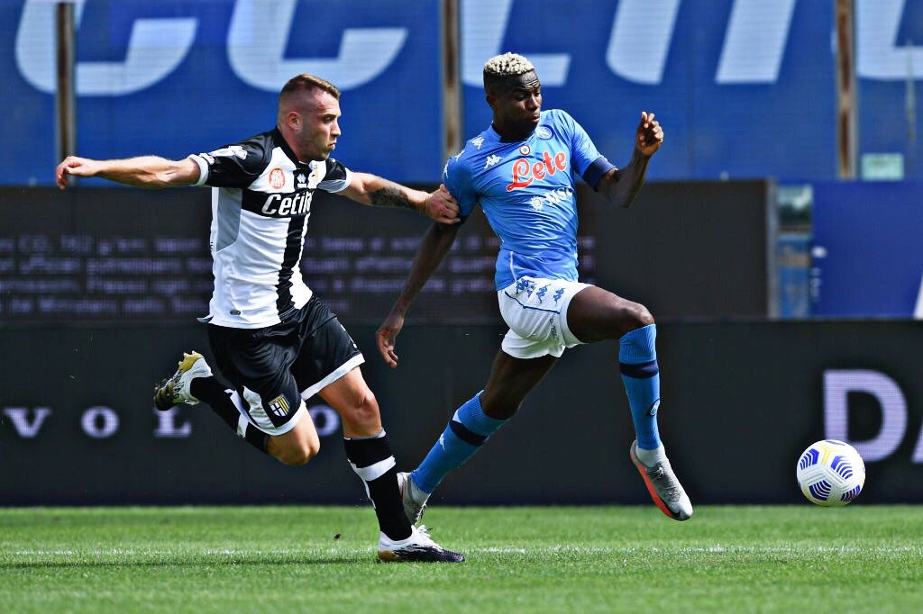 Osimhen Is The Quickest Attacker I Have Played Against – Parma Defender Confesses