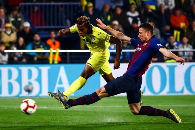 Chukwueze Rated 3/10 In Barcelona’s Thrashing Of Villarreal