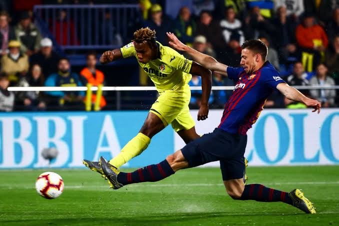 Chukwueze Rated 3/10 In Barcelona’s Thrashing Of Villarreal