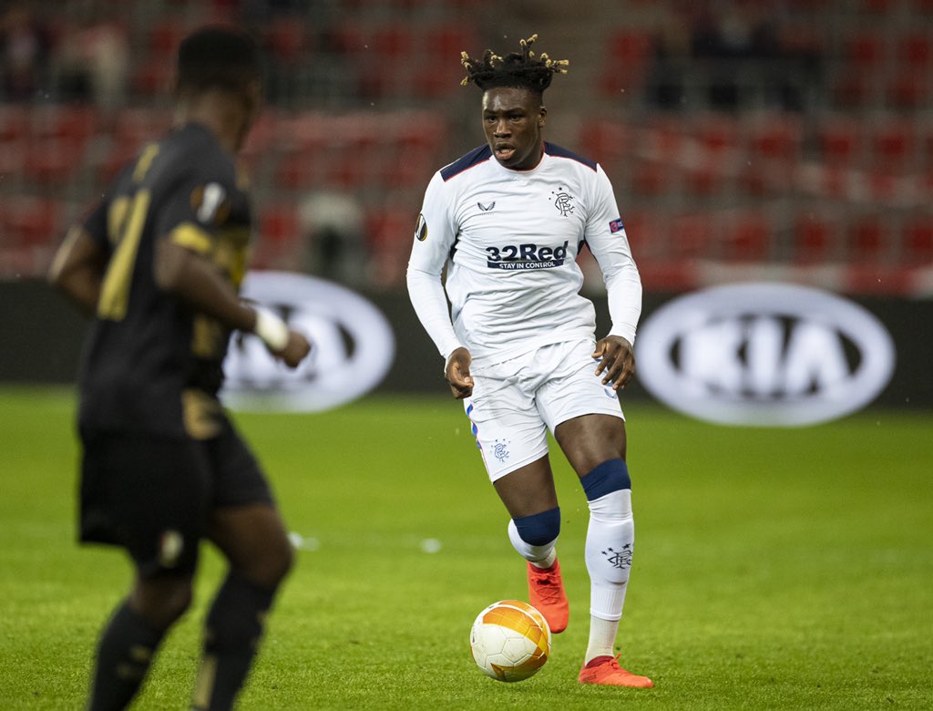 Calvin Bassey’s Performance For Rangers In Europa League Puts Him In Frame For Super Eagles Call Up For AFCON Qualifiers