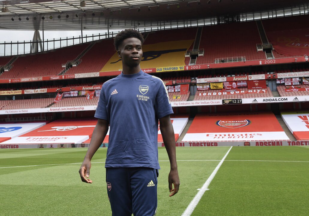Nigeria Gives Arsenal Teen Ace Saka Deadline To Begin Nationality Switch Or Forget About World Cup 2022