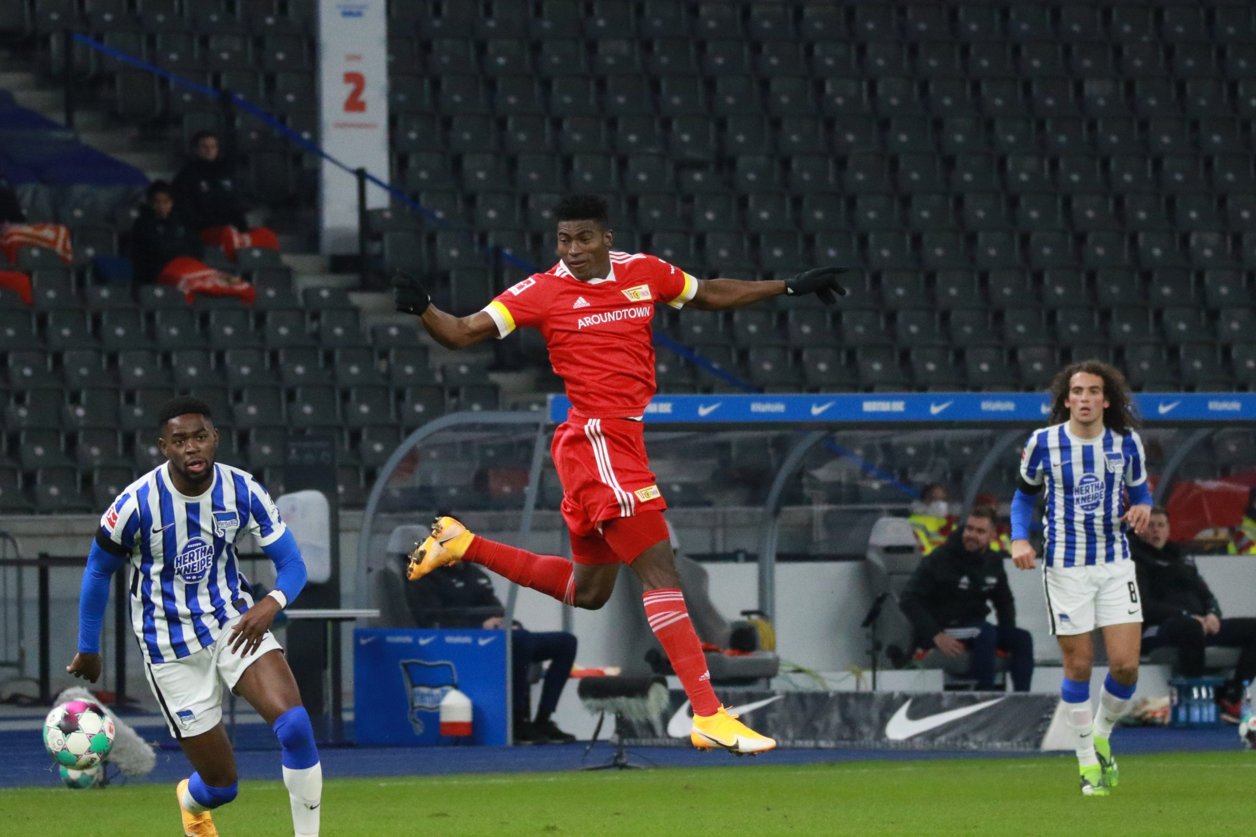Awoniyi Unhappy Despite Scoring Another Bundesliga Goal For Union Berlin In Derby Against Hertha Berlin