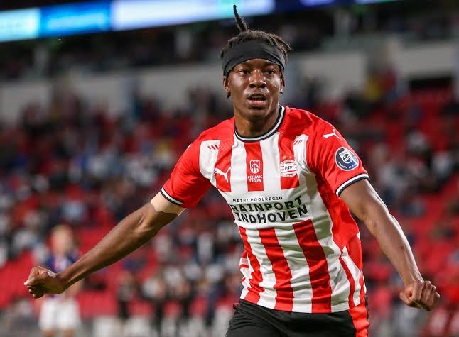 No Decision On Switching From England To Nigeria – Agent Of PSV Star Madueke Clears The Air