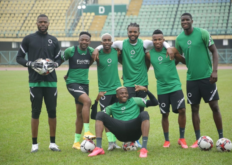 Details Of Super Eagles Training Session- Musa, Osimhen, Chukwueze Power Team To Win In Practice Match