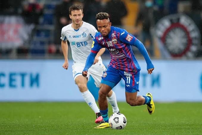 Chidera Ejuke’s Lack Of Goals And Assist Splits Opinion Among Fans Of CSKA Moscow