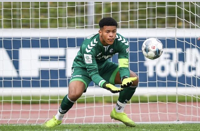 Maduka Okoye II- Rohr Targets Promoted Freiburg Nigerian Goalkeeper Noah Atubolu For Super Eagles