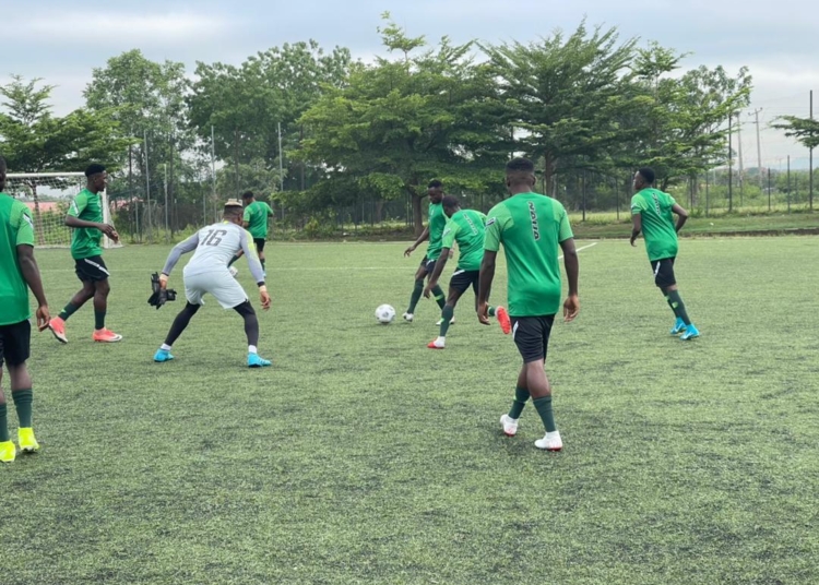Super Eagles Training Ahead Of Mexico Game- Rohr Watches On As Muritala Dazzles, Olawoyin Scores