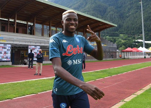 Osimhen Makes Napoli Fans Go Wild With Goal In Pre Season Training – We Want You To Finish As Top Scorer