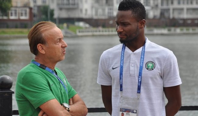 Ex Super Eagles Captain Mikel Clashed With Rohr Over Super Eagles Boring Style Of Play