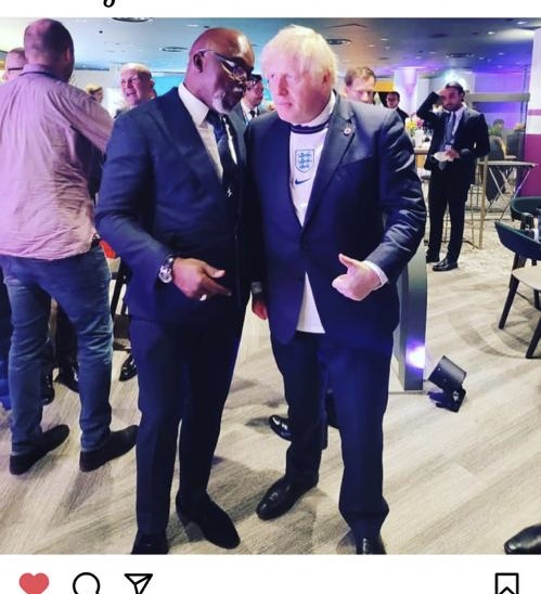“England Won’t Lose Any Player To Nigeria Again” – British Prime Minister Tells NFF President Amaju