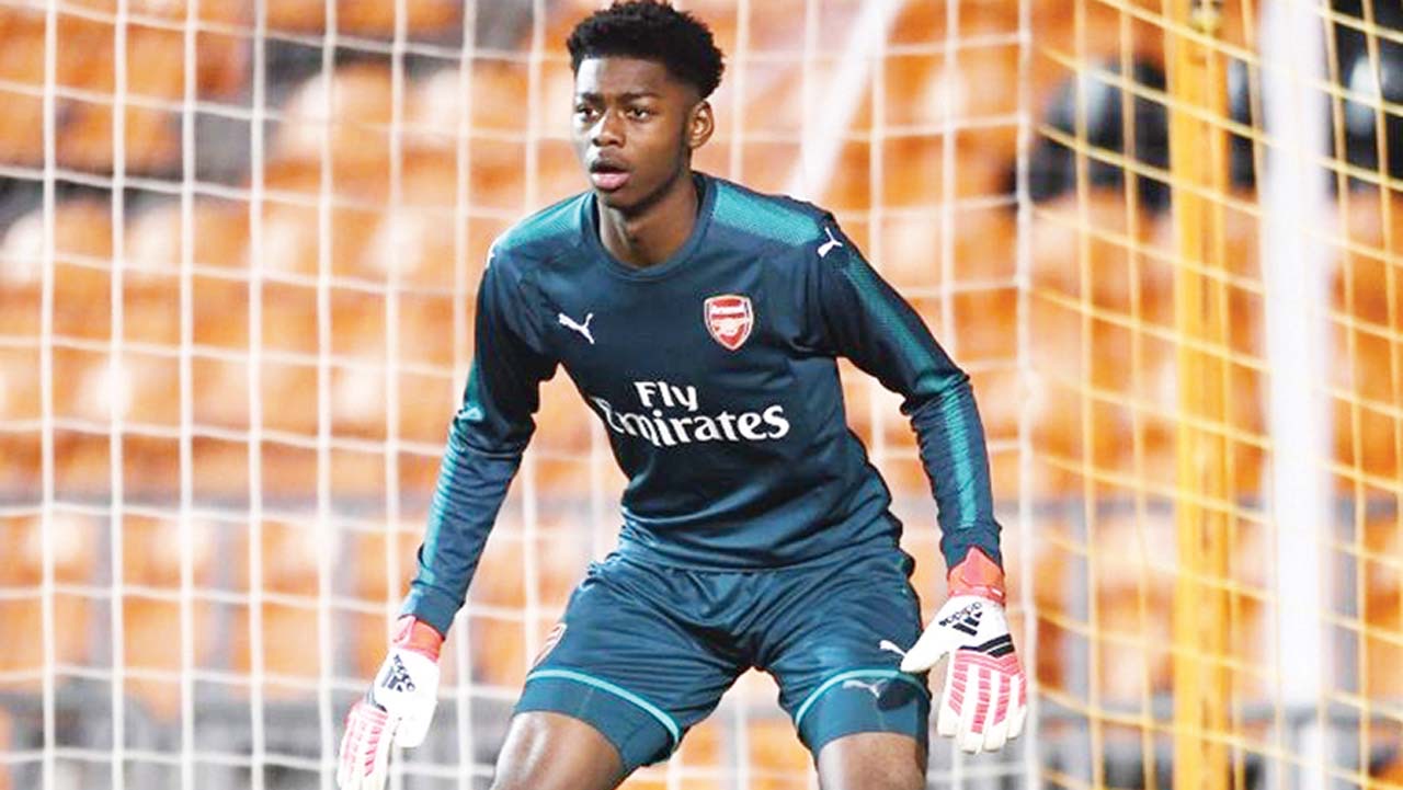New Arsenal First Team Goalkeeper Arthur Okonkwo Eyes World Cup 2022 With Nigeria