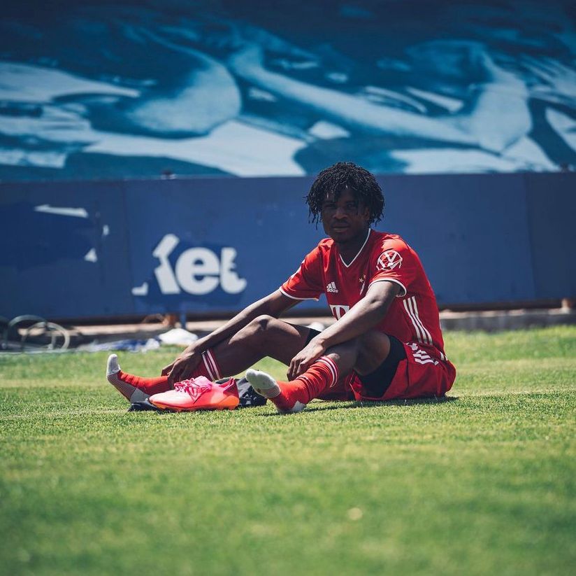 Picture Evidence- Nigeria U17 Midfielder Daniel Francis Begins Training With Bayern Munich