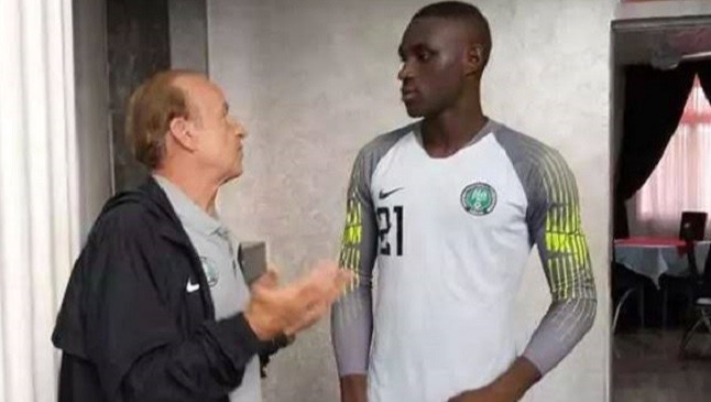TP Mazembe – Super Eagles Coach Rohr Advised Us To Sign 18 Year Old Nigerian Goalkeeper Shuaibu