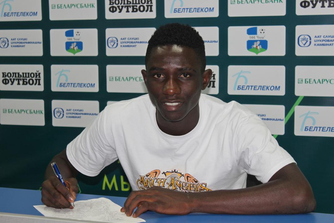 Belarus Top Division Side FC Slutsk Confirms Signing Of Maxwell Sani From Global Academy Of Zaria