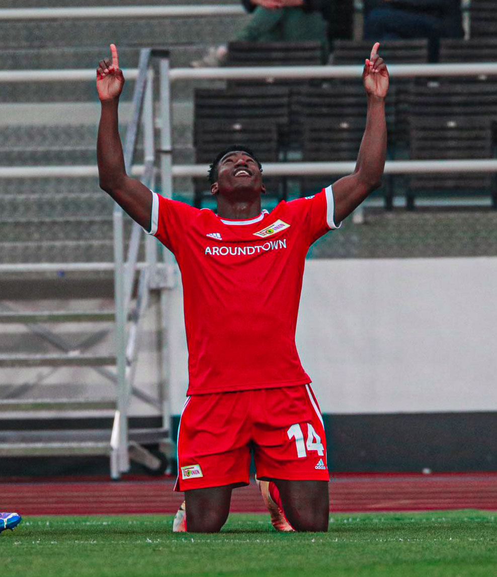 Bang! Bang!! Taiwo Awoniyi Scores Twice To Power Union Berlin To Big Win In Europa Conference League