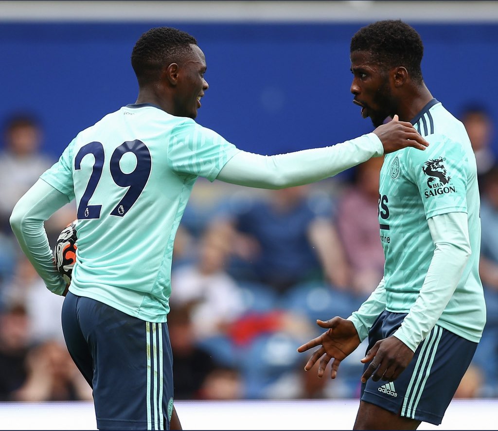 “Seniorman Kelz”- Leicester City New Signing Daka Hails Iheanacho After Goal In Pre Season