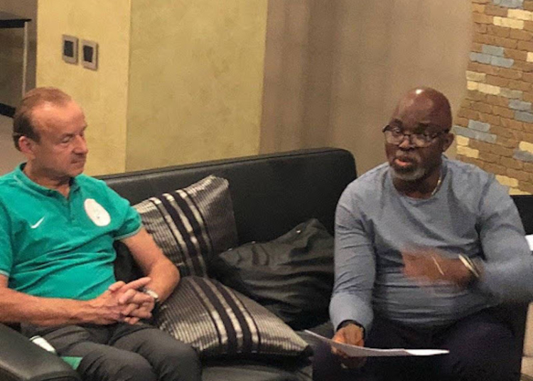 Qualifying For World Cup 2022 Is Non-Negotiable – NFF Boss Pinnick Warns Rohr Ahead Of Start Of Qualifiers