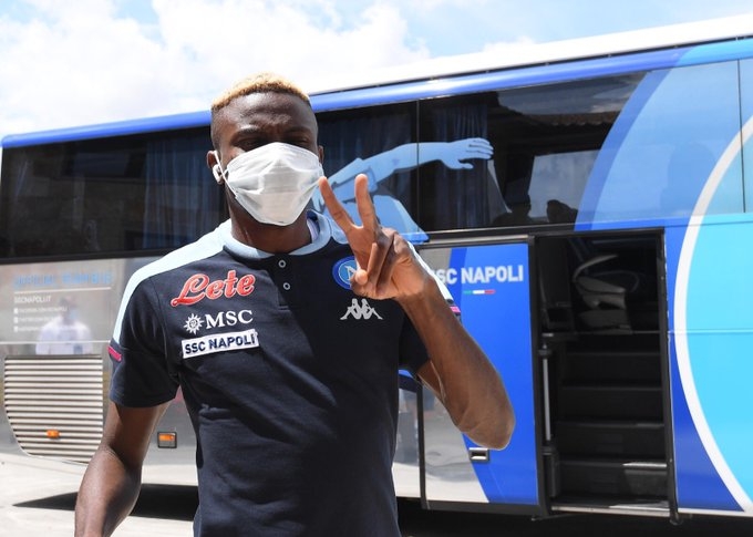 No Osimhen, No Problem- Napoli Beat Polish Side Wisla Krakow Without Super Eagles Star