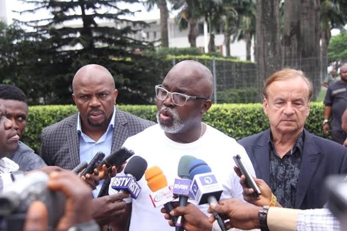 Bonus Row: Pinnick – We Are Owing Super Eagles Coaches Not Players; Players Disagrees
