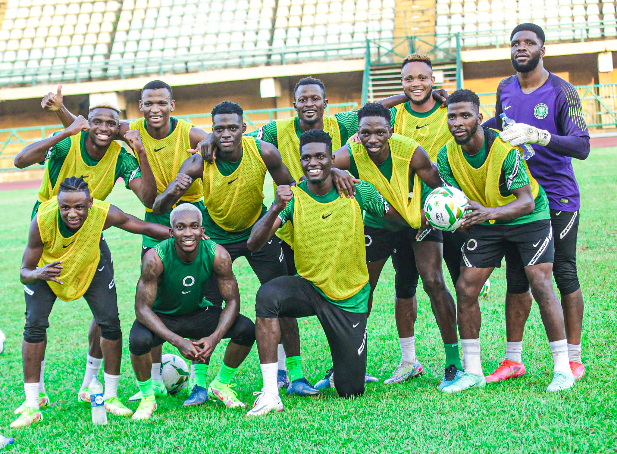 Super Eagles Training- How Iheanacho Powered His Team To Victory With Well Taken Brace In Practice Match