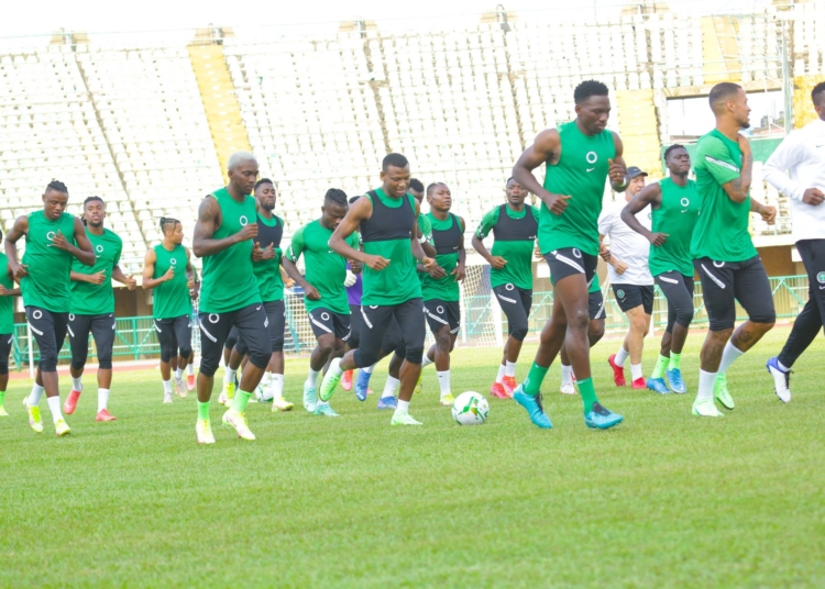 Five Things We Noticed In Super Eagles Training Including Likely Formation For The Game