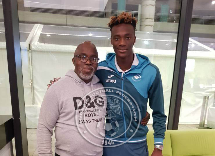 Pinnick Revisit Discussion With Tammy Abraham Over His Decision To Shun Nigeria For England