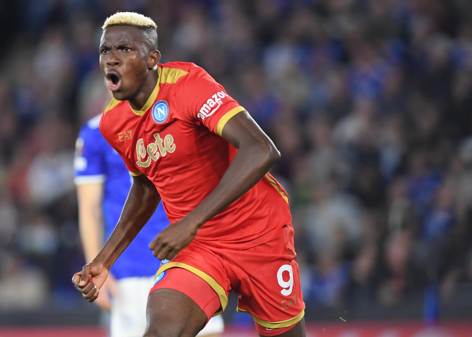 Legendary Italian Striker Equates Osimhen To Drogba After Leicester City Brace – He Has Everything