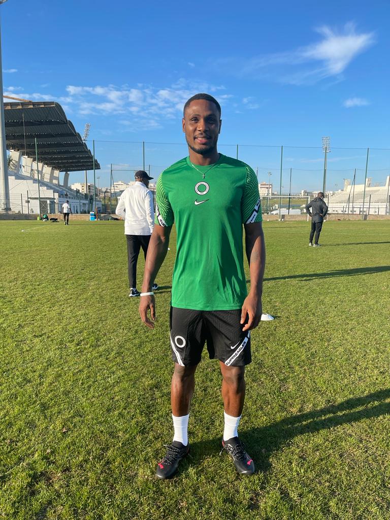 Details Of Super Eagles Training- Ighalo Hit Brace In Practice Match, Chukwueze Dazzles Again