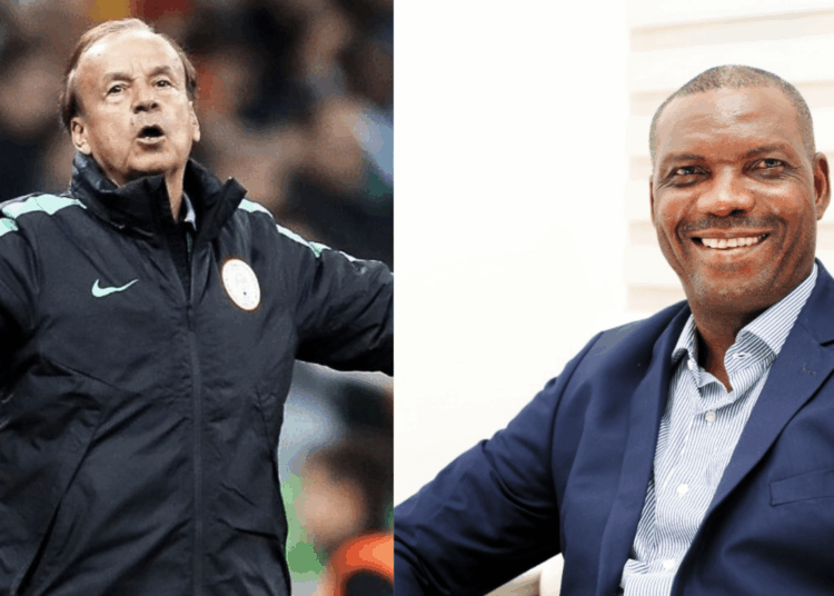 Rohr- Eguavoen Was Employed As Technical Director By NFF One Year Ago With Eyes On Super Eagles Job
