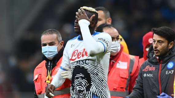 Osimhen Will Resume Training On The Pitch Next Week – Napoli Doctor Gives Update On Injured Striker