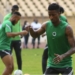 How Super Eagles Players Lined Up In First Full Training Session Ahead Of AFCON, Yobo Plays
