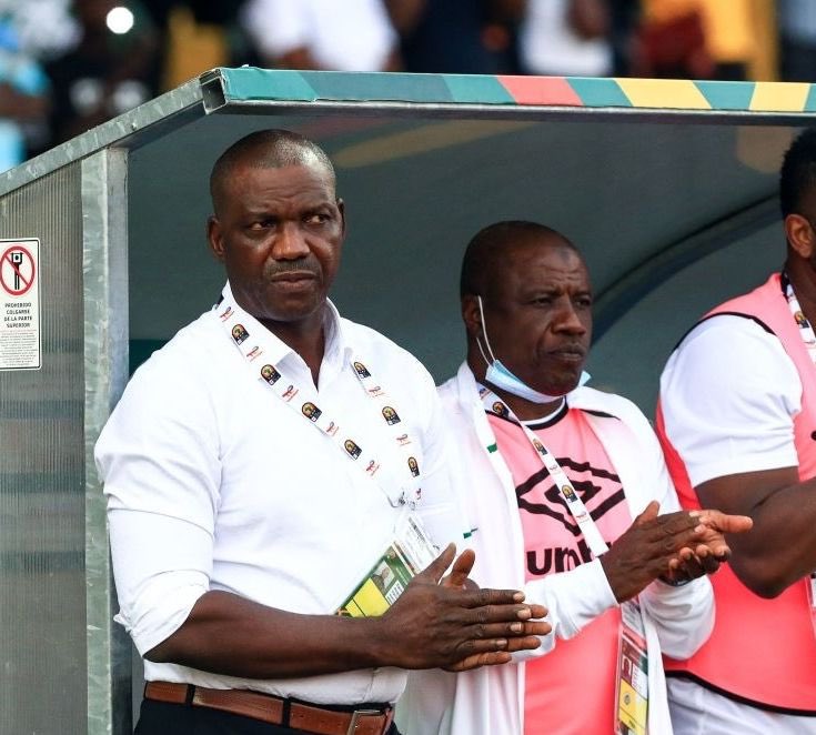 Eguavoen Explains How Super Eagles Will Approach Tunisia Game With Emphasis On Simon,Sadiq