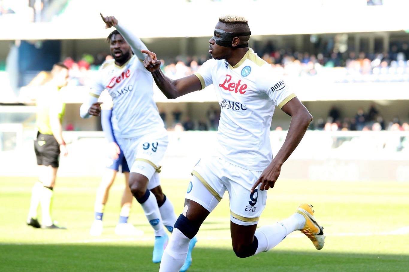 Osimhen Punished Verona Coach With Brace For Napoli After Pre Game Disrespectful Comments