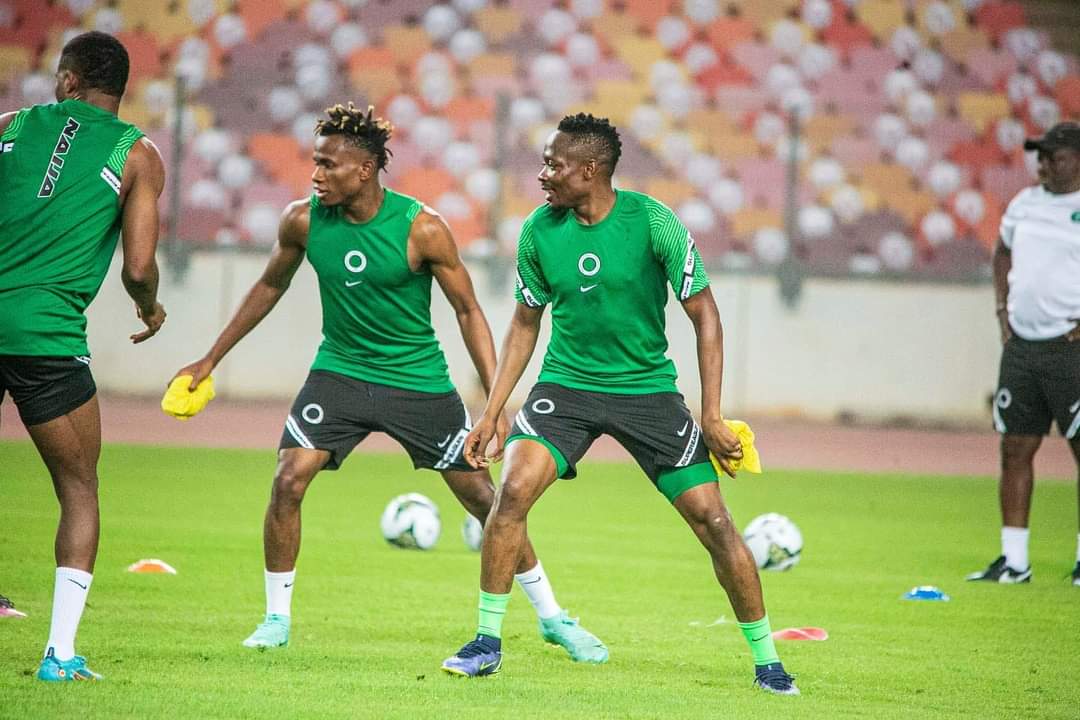 How Super Eagles Training Unfolded Yesterday – Musa Might Replace Chukwueze In Starting XI
