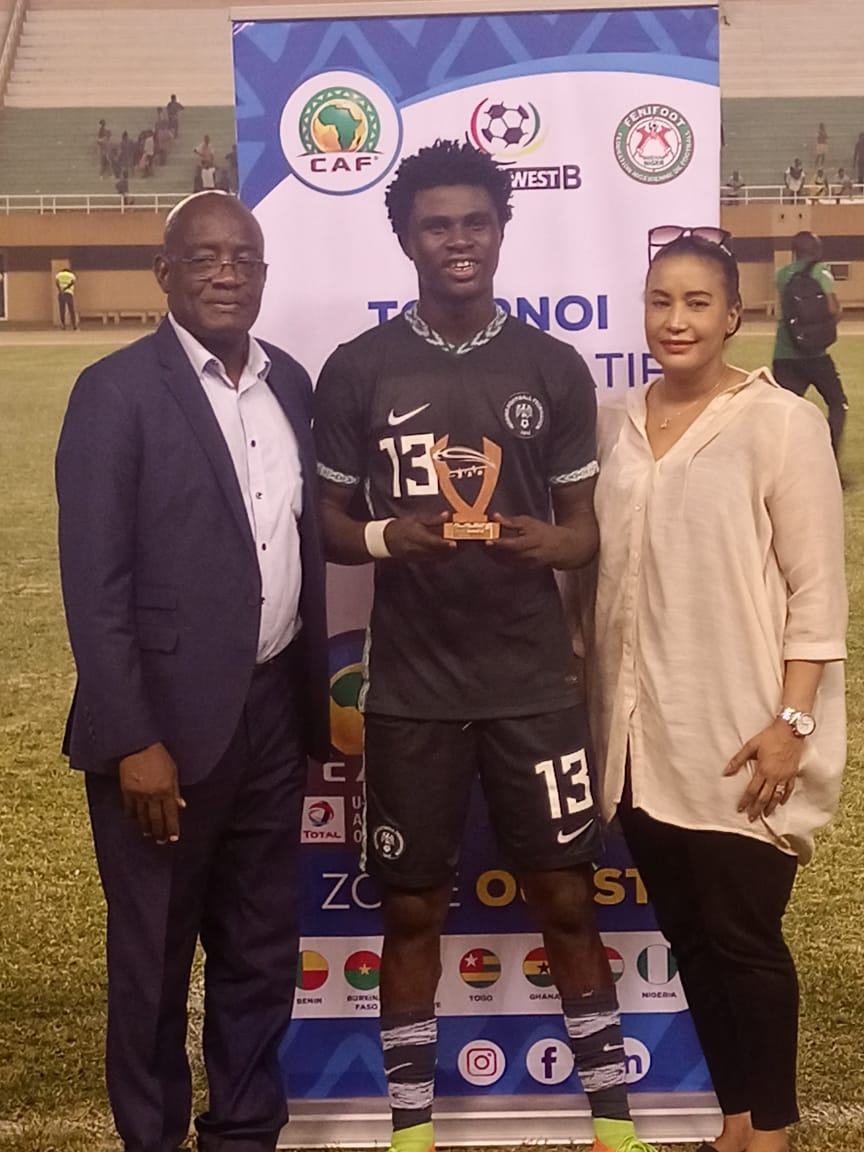 Daga MOTM As Flying Eagles Seal U20 AFCON Spot With Victory Over Cote d’Ivoire In WAFU B Semi Final