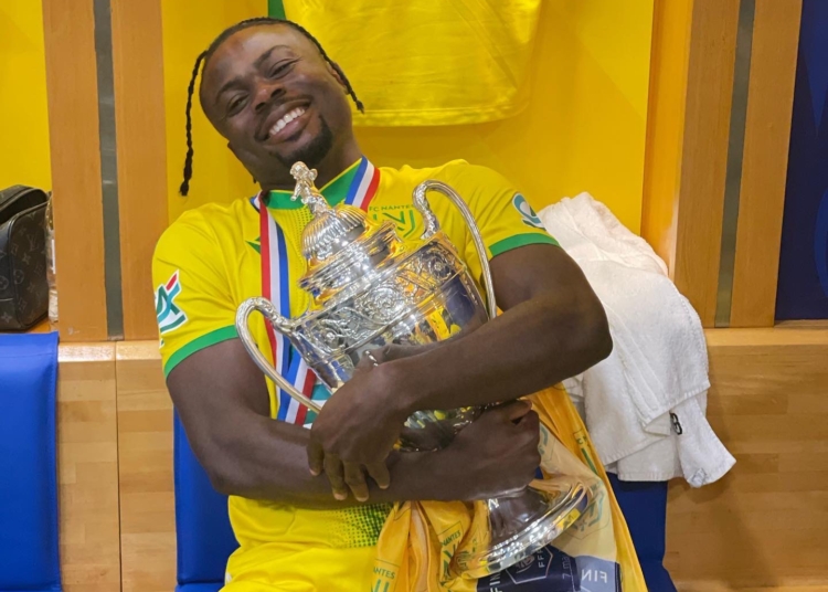 What President Of France Macron Told Super Eagles Ace Moses Simon Ahead Of French Cup Final Win