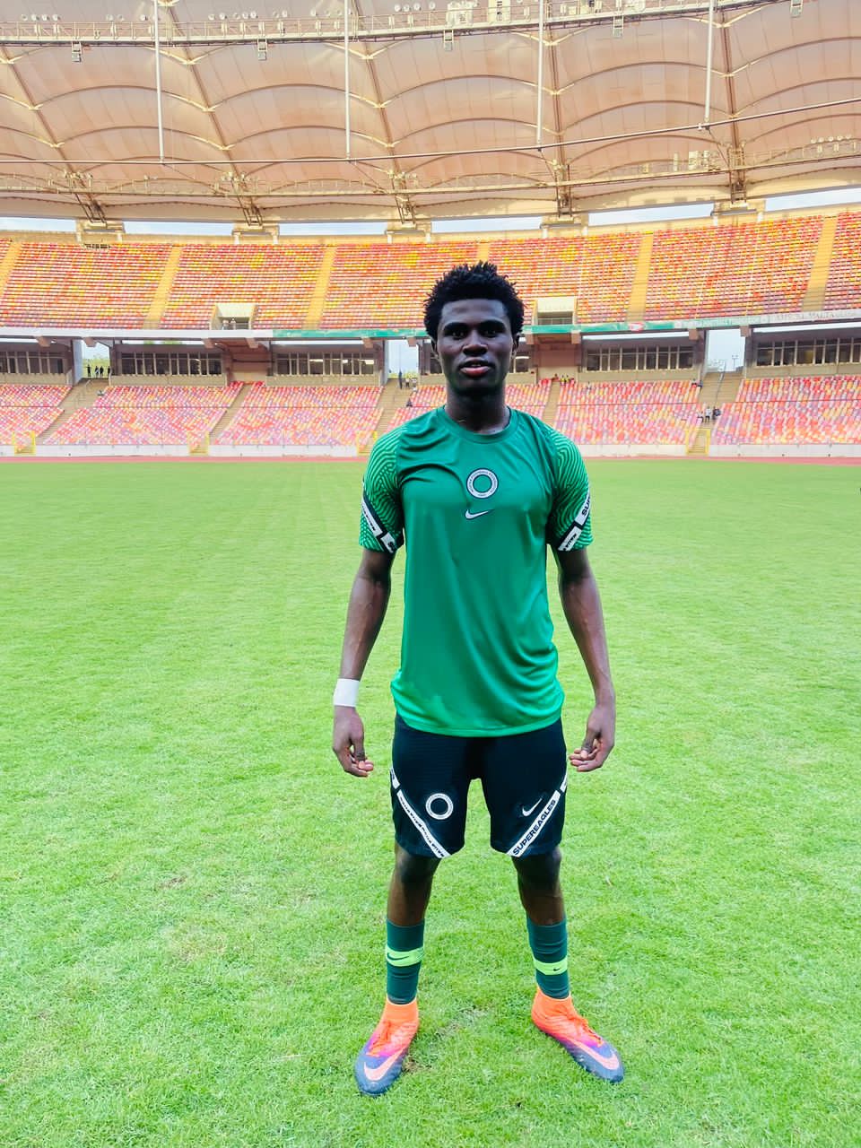 Daniel Daga – The 15 Year Old Midfielder Dazzling For Nigeria U20 At WAFU Championship