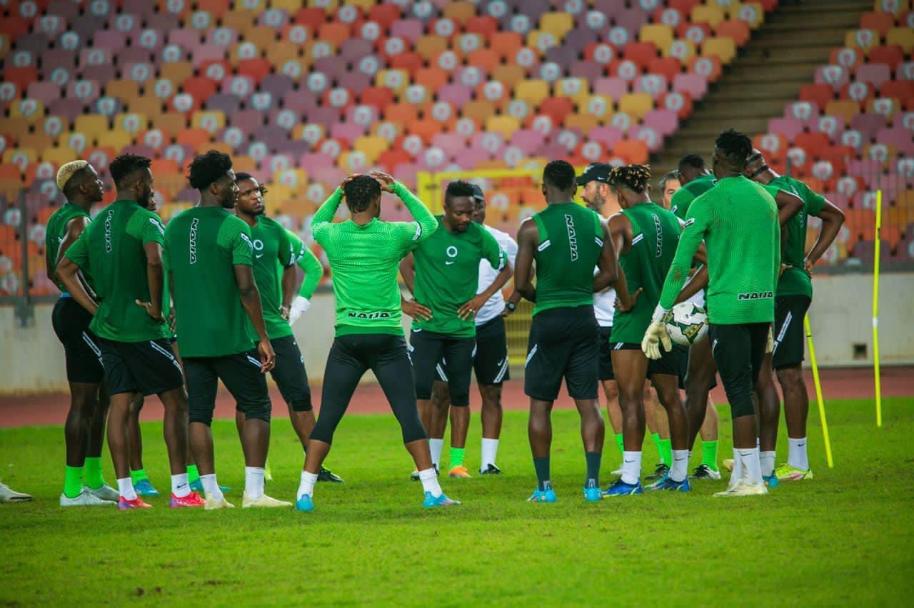 Super Eagles Training Report- Bonke, Emmanuel Dennis Exempted From Group Training