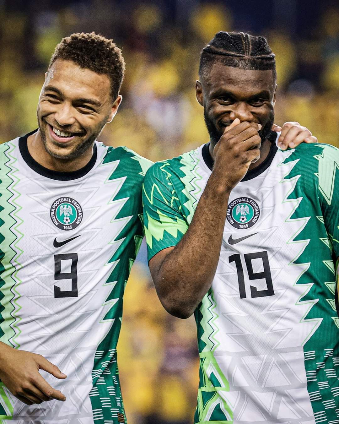 Training Report- How Super Eagles Players Lined Up In Practice Match, Dessers Nets Winner