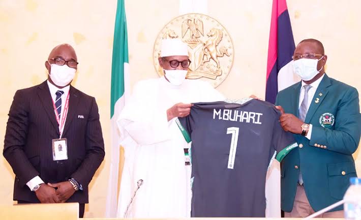Buhari Sends Warning To NFF As Minister Reveals N15B Given To Pinnick’s Board In Seven Years