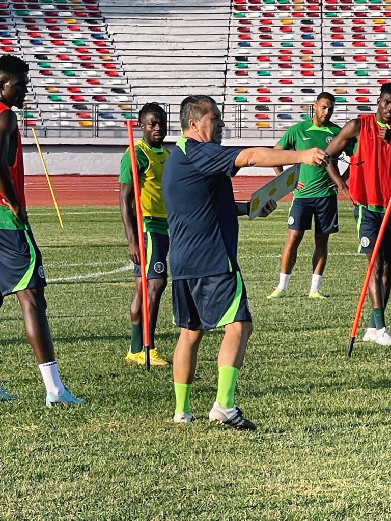 Super Eagles Training Report – Peseiro Drills Players On Possession Based Football, Moffi Deadly
