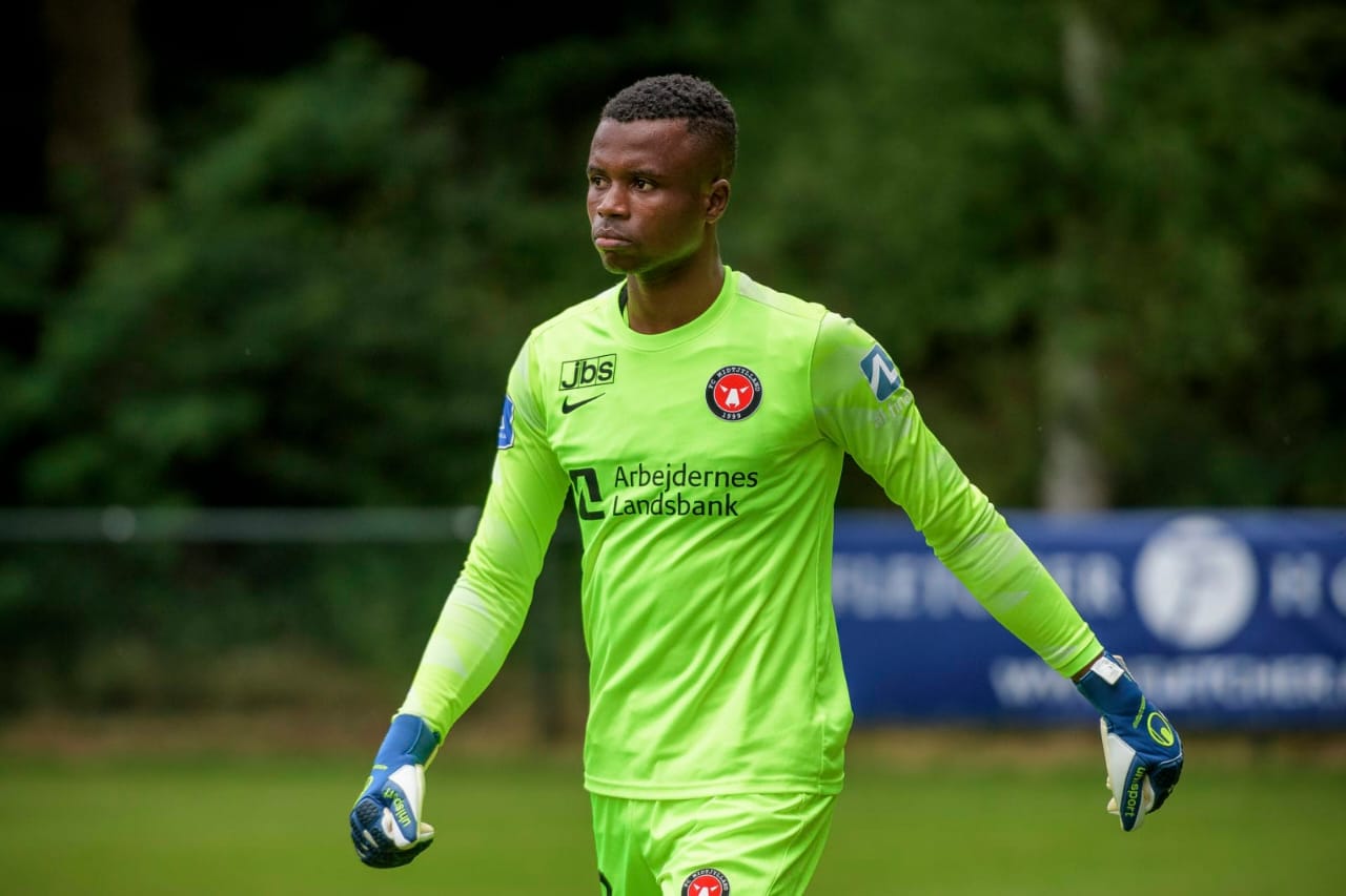 Danish Top Division Side Officially Promotes 18 Year Old Ex FC Ebedei Goalkeeper To First Team