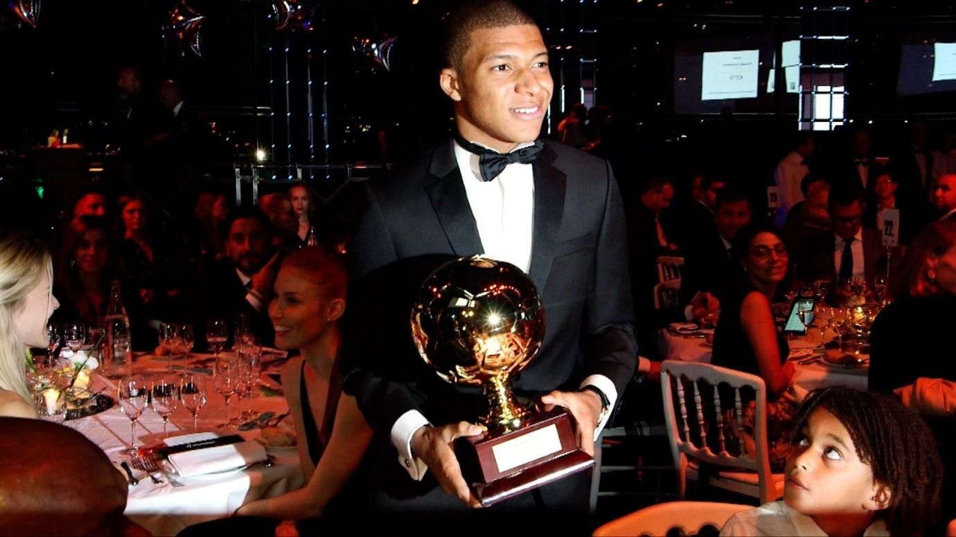 Kylian Mbappe, winner of 2017 Golden Boy award